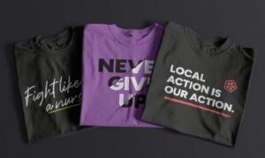 ONA t-shirts with slogans